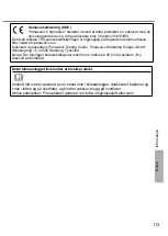 Preview for 113 page of Panasonic CS-HZ25UKE Operating Instructions Manual