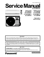 Panasonic CS-HZ9RKE Service Manual preview