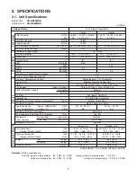 Предварительный просмотр 7 страницы Panasonic CS-KE30NKU Technical & Service Manual