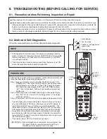 Предварительный просмотр 41 страницы Panasonic CS-KE30NKU Technical & Service Manual