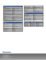 Предварительный просмотр 2 страницы Panasonic CS-KE36NKU Specification