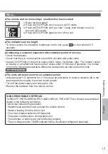 Preview for 17 page of Panasonic CS-KN9XKD-3 Operating Instructions Manual