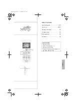 Preview for 3 page of Panasonic CS-KU18WKYF1 Series Operating Instructions Manual