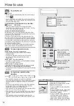 Preview for 14 page of Panasonic CS-LE12SKA Operating Instructions Manual