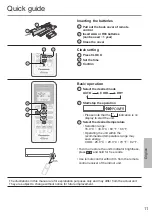 Preview for 11 page of Panasonic CS-LS12TKA Operating Instructions Manual