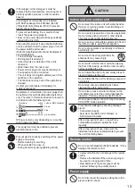 Preview for 13 page of Panasonic CS-LS12TKA Operating Instructions Manual