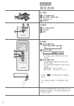 Предварительный просмотр 2 страницы Panasonic CS-LV12SKA Operating Instructions Manual