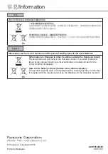 Предварительный просмотр 16 страницы Panasonic CS-LV12SKA Operating Instructions Manual