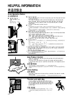 Предварительный просмотр 26 страницы Panasonic CS-MC125KH Operating Instructions Manual