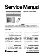 Panasonic CS-MC12DKV Service Manual preview