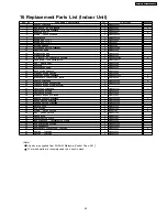 Предварительный просмотр 59 страницы Panasonic CS-MC12DKV Service Manual