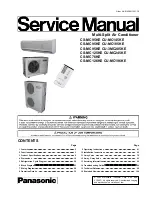 Panasonic CS-MC95KE Service Manual preview