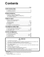 Предварительный просмотр 2 страницы Panasonic CS-ME 7CKPGCS-ME10CKPG Operating Instructions Manual