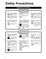 Предварительный просмотр 4 страницы Panasonic CS-ME 7CKPGCS-ME10CKPG Operating Instructions Manual