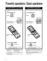 Предварительный просмотр 14 страницы Panasonic CS-ME 7CKPGCS-ME10CKPG Operating Instructions Manual