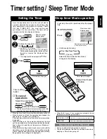 Предварительный просмотр 15 страницы Panasonic CS-ME 7CKPGCS-ME10CKPG Operating Instructions Manual