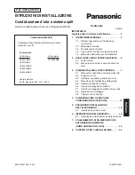 Предварительный просмотр 377 страницы Panasonic CS-ME12NKE Technical & Service Manual