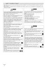 Preview for 4 page of Panasonic CS-ME18NKE Operating Instructions Manual