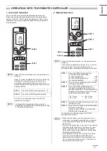 Preview for 11 page of Panasonic CS-ME18NKE Operating Instructions Manual