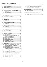 Предварительный просмотр 2 страницы Panasonic CS-ME5SD3UA Service Manual