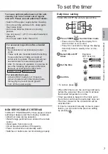 Предварительный просмотр 7 страницы Panasonic CS-ME9PD3EA Operating Instructions Manual