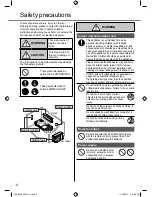 Предварительный просмотр 4 страницы Panasonic CS-MRE12PKE Operating Instructions Manual