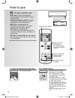 Предварительный просмотр 6 страницы Panasonic CS-MRE12PKE Operating Instructions Manual