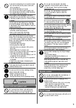 Preview for 5 page of Panasonic CS-MRE5SKE Operating Instructions Manual