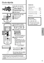 Preview for 19 page of Panasonic CS-MRE5SKE Operating Instructions Manual