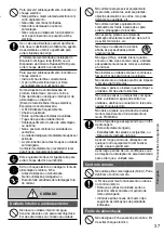 Preview for 37 page of Panasonic CS-MRE5SKE Operating Instructions Manual