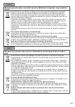 Preview for 51 page of Panasonic CS-MRE5SKE Operating Instructions Manual