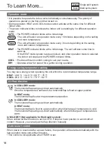 Preview for 16 page of Panasonic CS-MTZ16ZKE Operating Instructions Manual