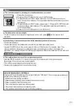 Preview for 21 page of Panasonic CS-MTZ16ZKE Operating Instructions Manual