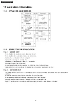 Preview for 52 page of Panasonic CS-MVG103KE Service Manual