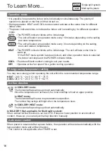 Preview for 16 page of Panasonic CS-MZ16ZKE Operating Instructions Manual