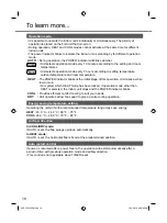 Preview for 18 page of Panasonic CS-MZ20UFEA Operating Instructions Manual