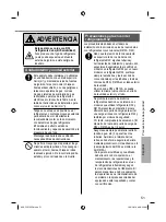 Preview for 51 page of Panasonic CS-MZ20UFEA Operating Instructions Manual