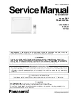 Panasonic CS-MZ20UFEA Service Manual предпросмотр