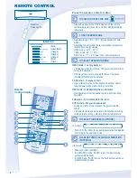 Preview for 6 page of Panasonic CS-NE12MKE Operating Instructions Manual