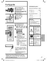 Предварительный просмотр 27 страницы Panasonic CS-NZ12SKE Operating Instructions Manual