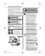 Preview for 4 page of Panasonic CS-NZ25VKE Operating Instructions Manual