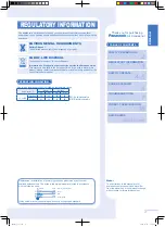 Предварительный просмотр 3 страницы Panasonic CS-PC12GKD Operating Instructions Manual