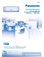 Panasonic CS-PC12JKF Operating Instructions Manual preview