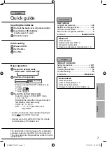 Предварительный просмотр 3 страницы Panasonic CS-PC12PKP Operating Instructions Manual