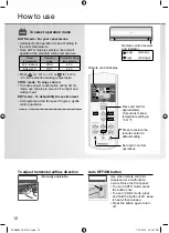 Предварительный просмотр 12 страницы Panasonic CS-PC12PKP Operating Instructions Manual