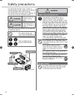 Предварительный просмотр 4 страницы Panasonic CS-PC12QKH Operating Instructions Manual