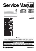 Preview for 1 page of Panasonic CS-PC12TKF Service Manual