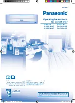 Panasonic CS-PC18JKF Operating Instructions Manual preview