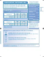 Preview for 3 page of Panasonic CS-PC30JKF Operating Instructions Manual