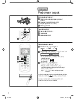 Предварительный просмотр 2 страницы Panasonic CS-PC5QKJ Operating Instructions Manual